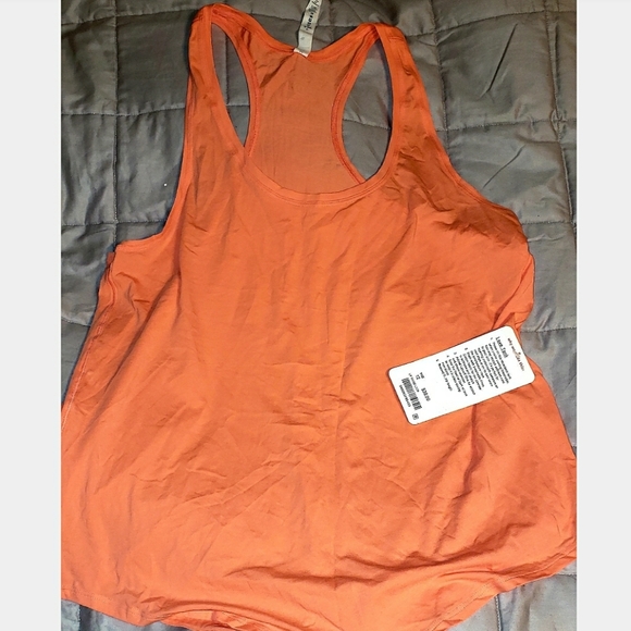 lululemon athletica Tops - 🍋Lululemon Love Racerback Tank Sz 12 Coral Orange